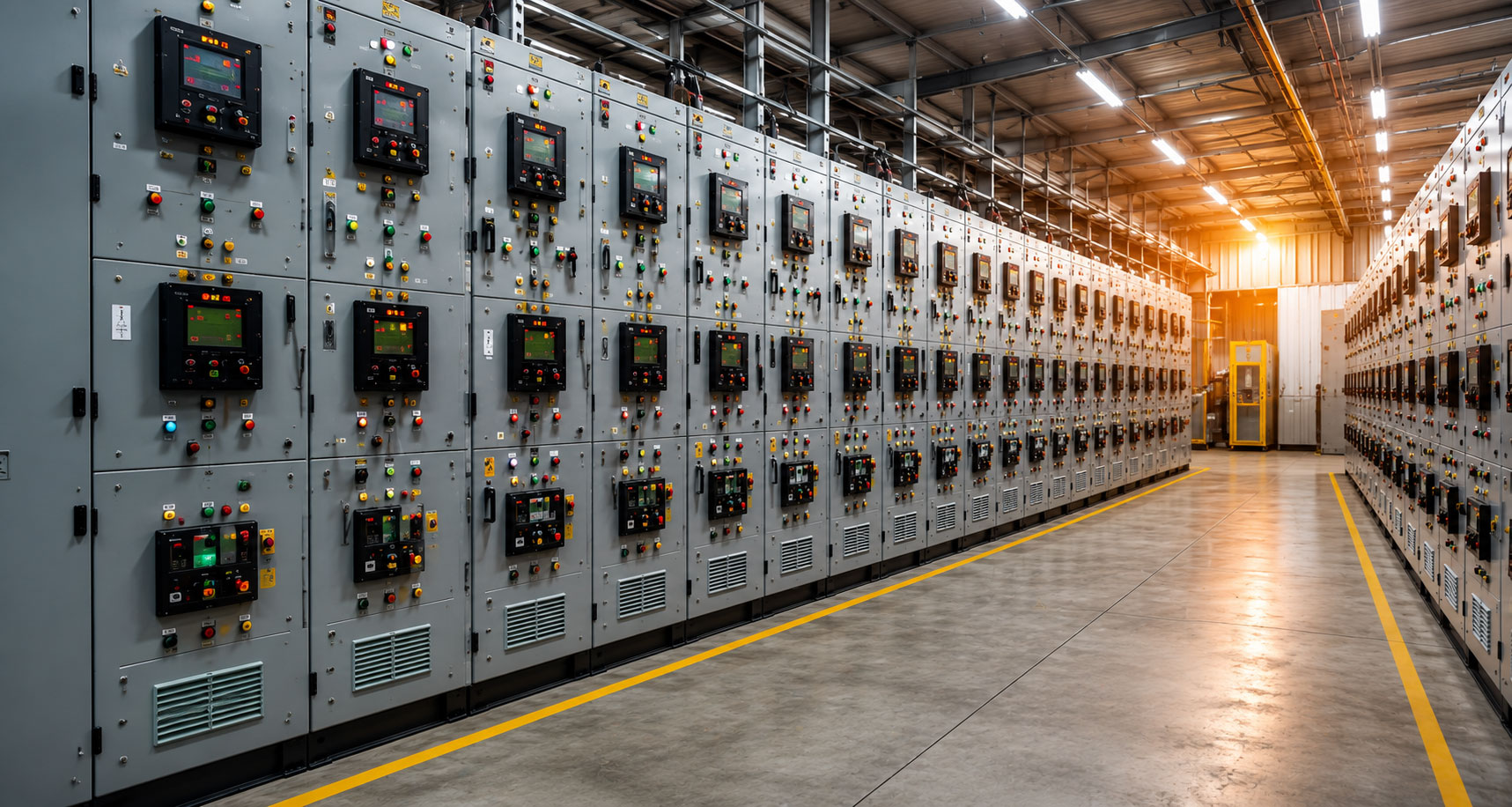 Industrial electrical engineering, HT & LT electrical installations, electrical panels and turnkey electrical solutions across Karnataka, Kerala, Tamil Nadu, Andhra Pradesh and Telangana