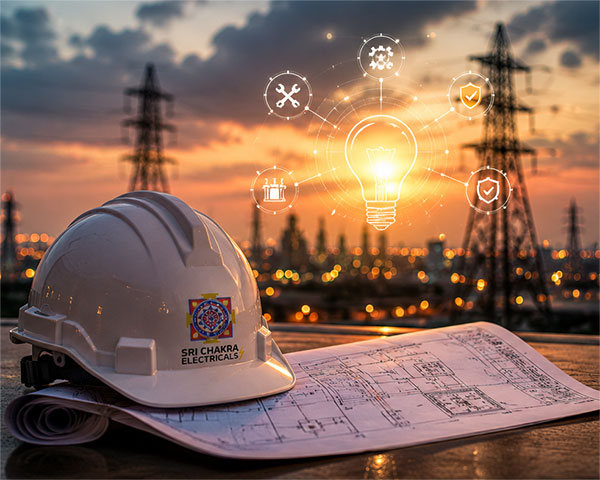 Electrical engineering professionals delivering industrial electrical solutions, HT & LT installations, electrical panels and turnkey electrical projects across Karnataka, Kerala, Tamil Nadu, Andhra Pradesh and Telangana